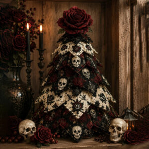 🔥Last Day 49% OFF - 🎃 DIY Halloween Quilted Fabric Tree Kit