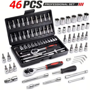 Professional Tool Kit 44/46/53/1000pcs • Multi-Functional Toolbox • Compact For Home & Automotive Repair • Great For DIYers & Experts • Ideal Gift For Men, Dads & Friends • Local Delivery