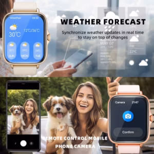 smart watch 1 83 full display with message answer make call smartwatch sports pedometer information alerts for iphone phones smartbands fitness watch for women men friend gift birthday gift Product details 5