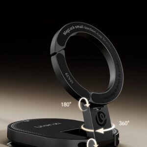 Ulanzi MA39 MagLock Suction Cup Phone Mount Desktop Stand for iPhone 17 16 15 14 with Suction Bottom for Wall Glass