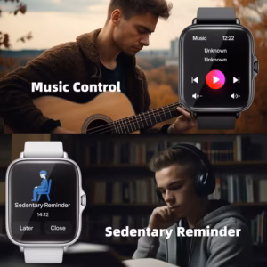 smart watch 1 83 full display with message answer make call smartwatch sports pedometer information alerts for iphone phones smartbands fitness watch for women men friend gift birthday gift Product details 7