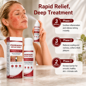 KUBOZN® Beef Tallow Spray for Itchy, Flaky Psoriasis Skin