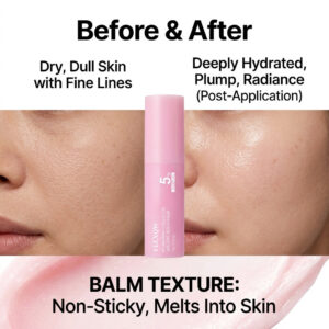 [NEW] PDRN Pink Collagen Volume Multi Balm | All In One Volufiline, Anti-Aging Care | For Under-Eyes, Neck, Forehead, Smile Lines, Lip Care
