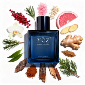 [YCZ] Midnight Marine Eau de Parfum 1.7oz | Aromatic Marine Fragrance for Men, Magnetic & Sensual, Long-Lasting for Dates and Everyday Wear, Inspired by the Effortless Attraction That Naturally Draws People Closer