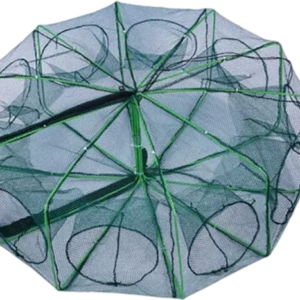 Auto-Foldable Strengthened Fishing Trap Net