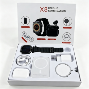 X8 Smart Watch Gift Wireless Charger Unique Combination Smartwatch