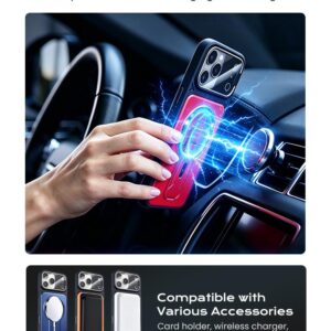 Multifunctional Lens Protection Case with Invisible Stand & Camera Protection for iPhone