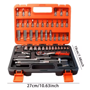 professional tool kit 44 46 53 1000pcs multi functional toolbox compact for home automotive repair great for diyers ideal gift for men dads friends local delivery Product details 2