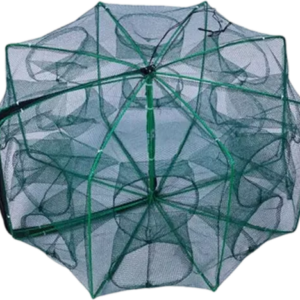 Auto-Foldable Strengthened Fishing Trap Net