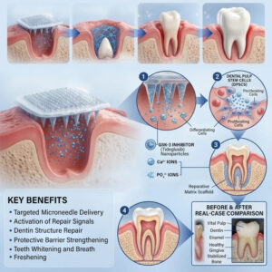 Ceoerty® Tooth & Gum Care Fast-Dissolving Microneedle Patch✨ (𝟓-𝐢𝐧-𝟏 💎 𝐑𝐞𝐛𝐮𝐢𝐥𝐝 𝐄𝐧𝐚𝐦𝐞𝐥 & 𝐃𝐞𝐧𝐭𝐢𝐧 • 𝐒𝐭𝐫𝐞𝐧𝐠𝐭𝐡𝐞𝐧 𝐆𝐮𝐦𝐬 • 𝐄𝐫𝐚𝐝𝐢𝐜𝐚𝐭𝐞 𝐓𝐚𝐫𝐭𝐚𝐫 & 𝐎𝐝𝐨𝐫 • 𝐖𝐡𝐢𝐭𝐞𝐧𝐢𝐧𝐠 • 𝐒𝐭𝐨𝐩 𝐓𝐨𝐨𝐭𝐡 𝐒𝐞𝐧𝐬𝐢𝐭𝐢𝐯𝐢𝐭𝐲)
