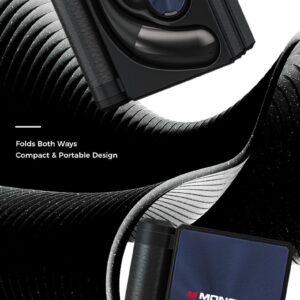 Monster AC530 Open-Ear Mic Headset, Dual-Fold Design, Mic Noise Cancellation Headphones, 165H Long Battery Life Bluetooth 6.0 Wireless Earbuds, Touch Control,Sweatproof, for Running, Workout, Driving, Back to School–Gift for Men-SummerWins-DealsForYouDays