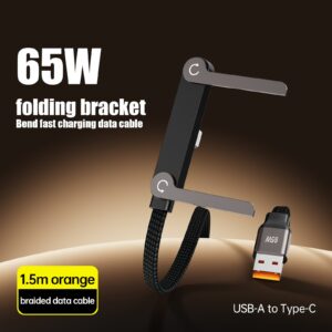 240W Fast Charging Dual USB-C Braided Zinc Alloy Cable for Tablets & Gaming