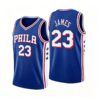 Unisex Basketball #23 James Philadelphia Team Swingman Jersey - Icon Edition - Royal