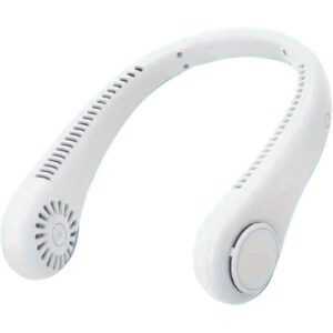 360° Bladeless Wearable Neck Fan – USB-C Rechargea