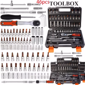 professional tool kit 44 46 53 1000pcs multi functional toolbox compact for home automotive repair great for diyers ideal gift for men dads friends local delivery Product details 0