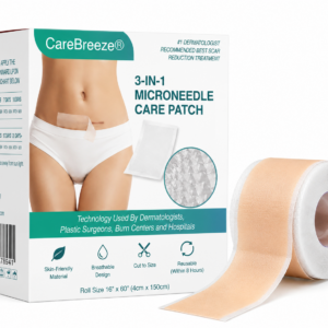 CareBreeze® 3-in-1 Scar Removal Microneedle Care Patch 💡