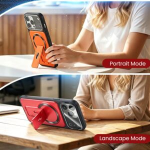 Multifunctional Lens Protection Case with Invisible Stand & Camera Protection for iPhone