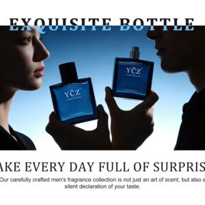 [YCZ] Midnight Marine Eau de Parfum 1.7oz | Aromatic Marine Fragrance for Men, Magnetic & Sensual, Long-Lasting for Dates and Everyday Wear, Inspired by the Effortless Attraction That Naturally Draws People Closer