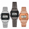 Casio F91W Style LED Digital Watch – A159 Stainless Steel Band