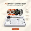 X8 Smart Watch Gift Wireless Charger Unique Combination Smartwatch
